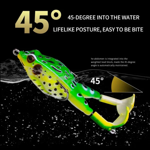 (Christmas Pre Sale - Save 50% OFF) Double Propeller Frog Lures-Buy 3 get 2 free