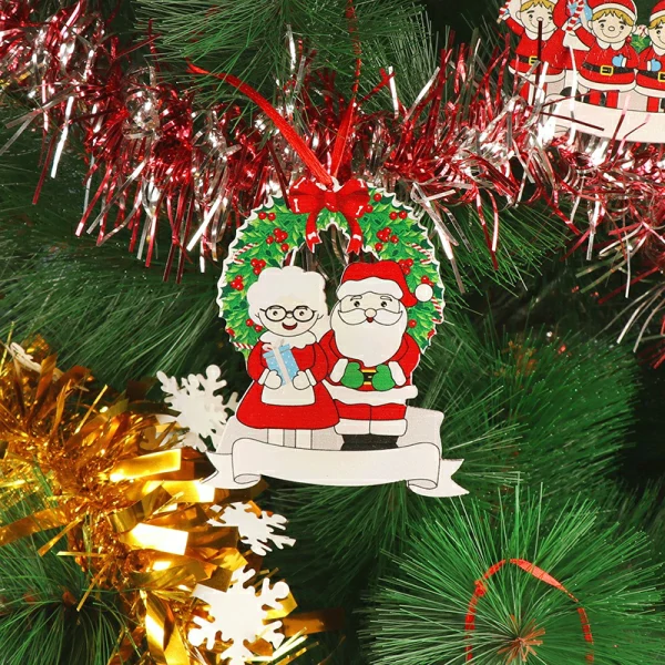 (🎅EARLY XMAS SALE - Yuav 4 Tau Shipping Dawb) 2021 Hnub Christmas Ornament