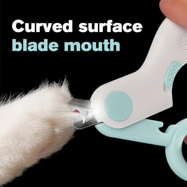 (Siyarar KRISTI - 50% KASHE) LED Pet Nail Clipper-saya 2 sami 2 kyauta