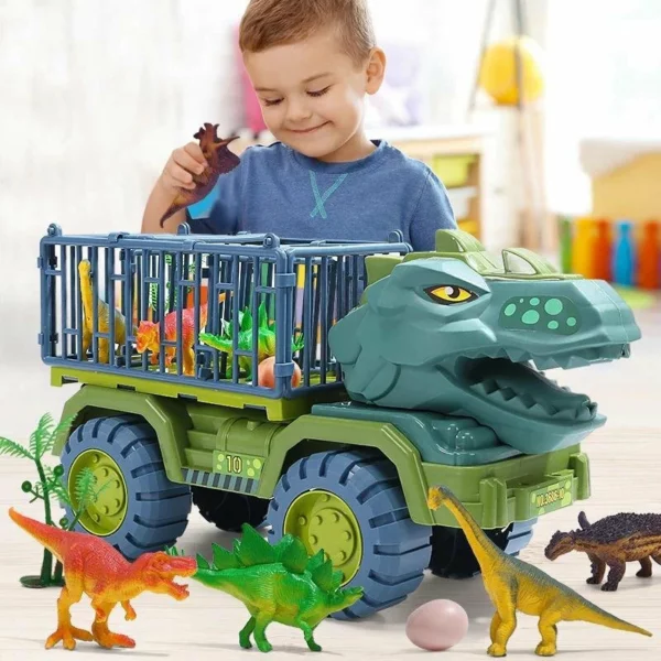 Reic teth 🚚 Dinosaur Transport Truck