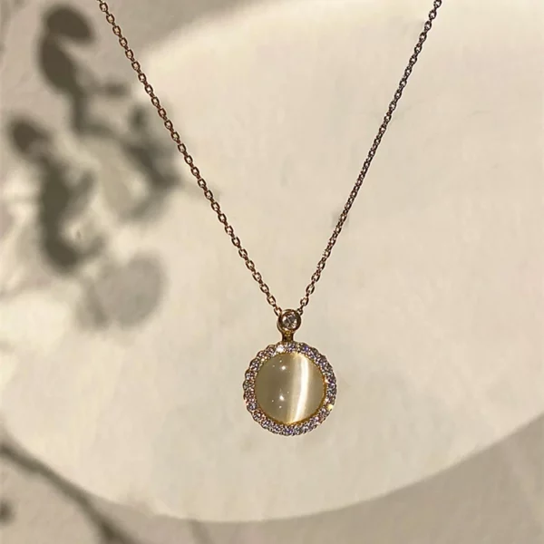 Cat's Eye Moonstone Necklaces