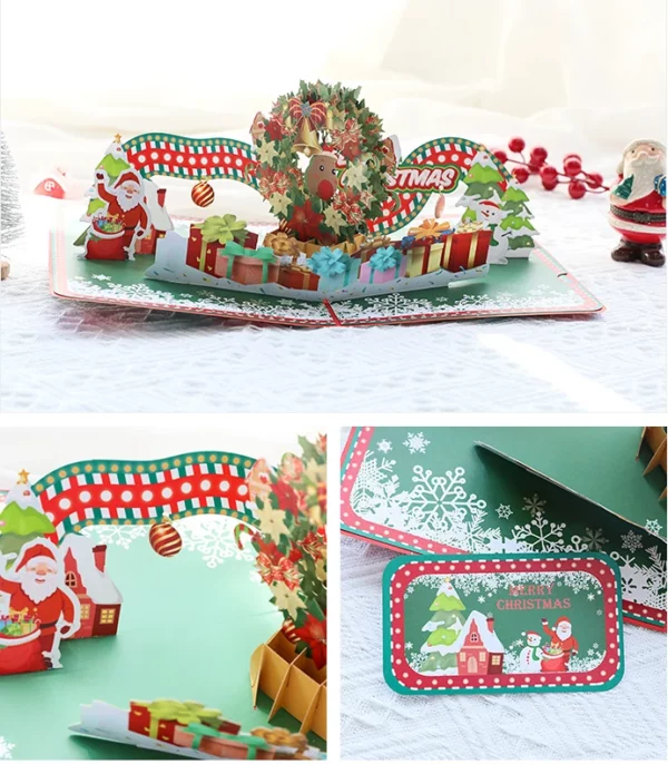 🎅 3D Christmas Handmade Cards