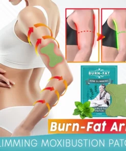 Burn-FAT Arm Slimming Moxibustion Patch (12PCS)