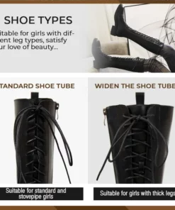 Full Match Women's Long Martin Boots