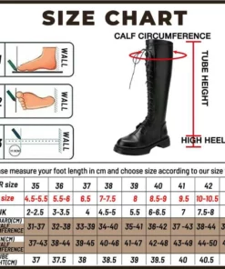 Full Match Women's Long Martin Boots