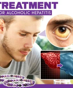 CheerSmart™ Anti-Flush Hangover Amethyst Bracelet