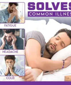 CheerSmart™ Anti-Flush Hangover Amethyst Bracelet