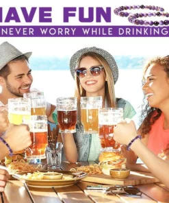 CheerSmart™ Anti-Flush Hangover Amethyst Bracelet