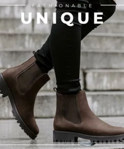 Round Toe Casual Martin Boots