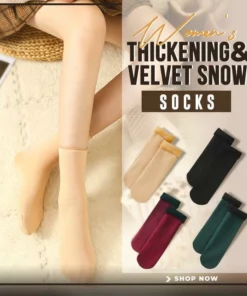 Thickening And Velvet Snow Socks