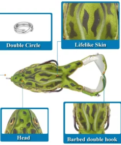 (Christmas Pre Sale - Save 50% OFF) Double Propeller Frog Lures-Buy 3 get 2 free