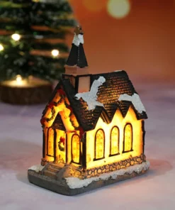 (🎅HOT SALE NOW🎄) Christmas Small House LED Decoration