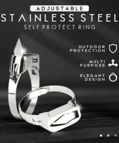 Adjustable Stainless Steel Self Protect Ring