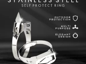 Adjustable Stainless Steel Self Protect Ring