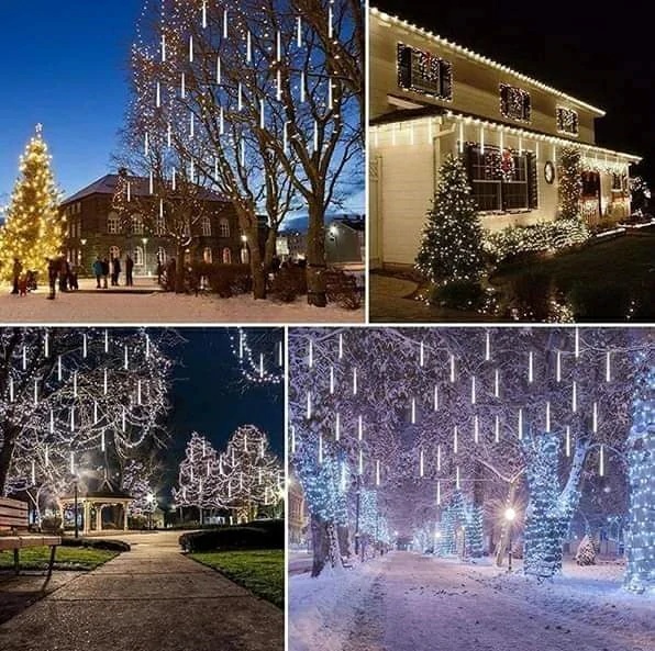 (🌲JULREA NU-48% RABATT)Snöfall LED-lampor