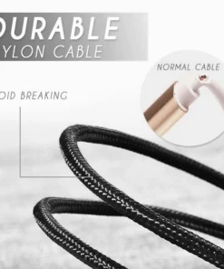 (HOT SALE) Double 360° Magnetic Cable 2Meter