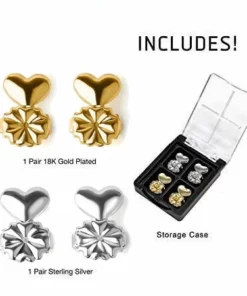Earring Lifters-(2 pairs /4 pcs)Buy 1 Pair Get 1 Pair Free