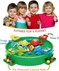 (SUMMER HOT SALE-50% OFF) A classic-Hungry Frogs Family&Friends Game