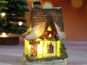 (🎅HOT SALE NOW🎄) Christmas Small House LED Decoration