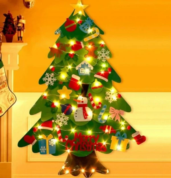 (🎄Early Christmas Promotion--50%OFF)Felt Christmas Tree Set