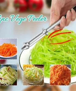 (Promociones del último día: 50 % de descuento) Pelador de verduras todo en uno de zinc (COMPRE 2 Y OBTENGA 1 GRATIS)