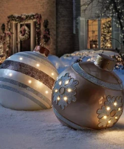 Outdoor Christmas inflatable Decorated Ball-Golden🎉Christmas pre-sale 40% off