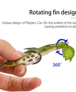 (Christmas Pre Sale - Save 50% OFF) Double Propeller Frog Lures-Buy 3 get 2 free