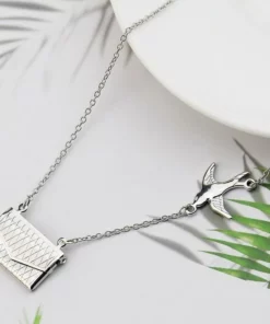 Custom Photo Engraved Handbag Necklace