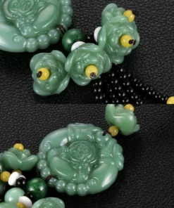 Green Jade Car Car Hanging Charm