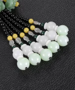 Green Jade Car Car Hanging Charm