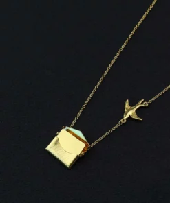 Custom Photo Engraved Handbag Necklace