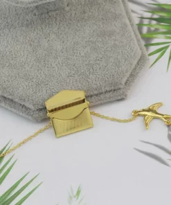 Custom Photo Engraved Handbag Necklace