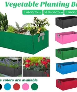 (New Year Sale-50% OFF) Rectangle Fabric Raised Garden Bed🔥