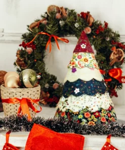 （🎄Early-Christmas-Hot-Sale）Handmade Christmas Tree Quilting Set (7PCS)