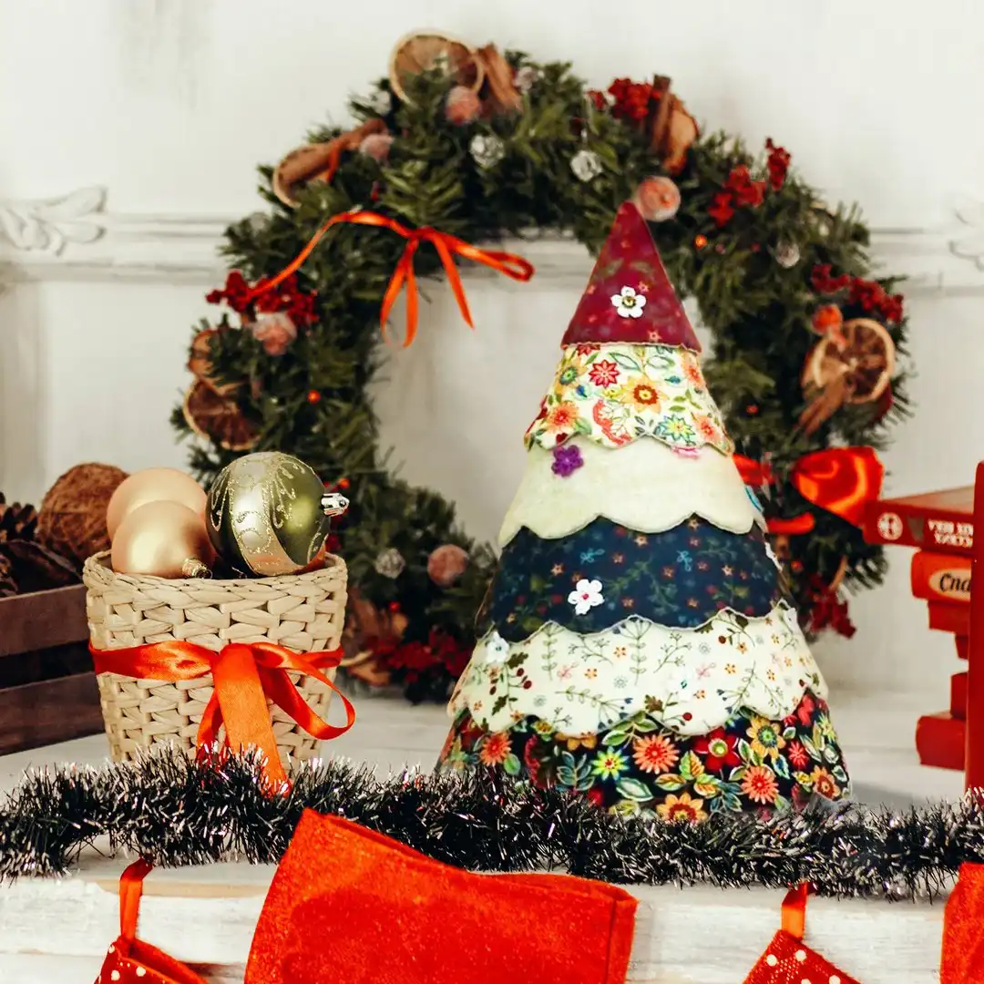 (🎄Early-Christmas-Hot-Sale)Handmade Christmas Tree Quilting Set (7PCS)