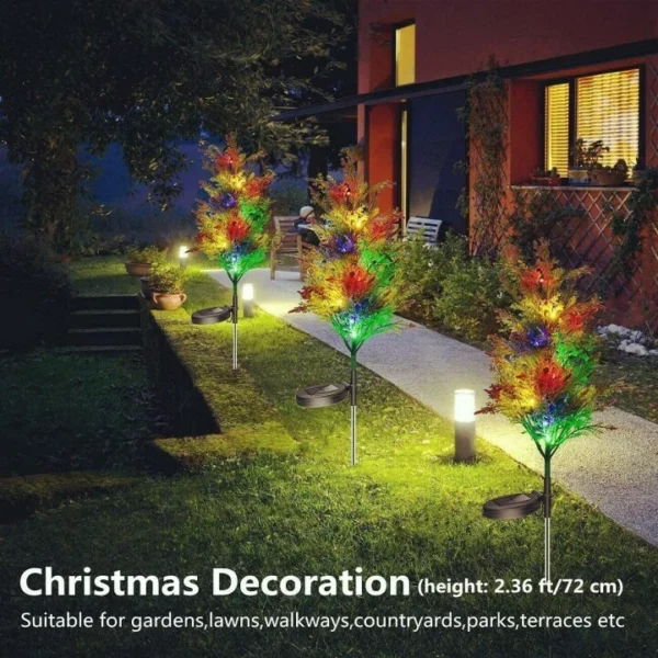 (🎄Early Christmas Sale🎄 - 40% KORTING) Solar Garden Christmas Tree Light