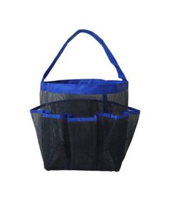 8 Compartments Compact Mesh Shower Tote Bag for Bathroom/Travel/Gym