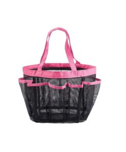 8 Compartments Compact Mesh Shower Tote Bag for Bathroom/Travel/Gym