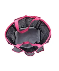 8 Compartments Compact Mesh Shower Tote Bag for Bathroom/Travel/Gym