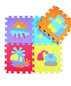 10Pcs Pattern Foam Puzzle Carpet