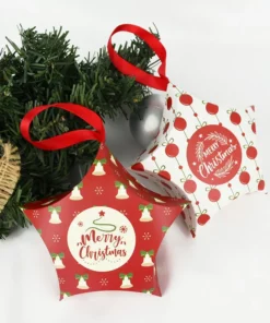 10pcs Santa Christmas Gift Boxes