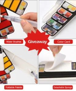 NomadColor Portable Watercolor Kits-Kid's Gift