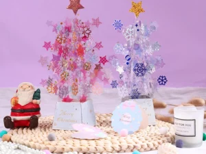 🎅(Early Christmas Sale - Save 50% OFF)Crystal Christmas Tree Pop Up Cards