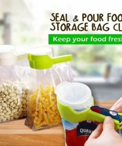 (🔥CLEARANCE SALE - SAVE 50% OFF) Seal Pour Food Storage Bag Clip - Buy 3 Get 2 Free