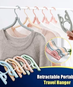 (SUMMER HOT SALE – 50% OFF) Convenience of Travel-Folding Clothes Hanger