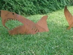 （HOT SALE）The Strongest Terrestrial Shark-Garden Decoration