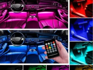 50% OFF-Car Interior Ambient Lights- (Contains 4 light bars)