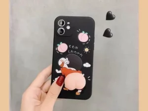 3D unzip phone case
