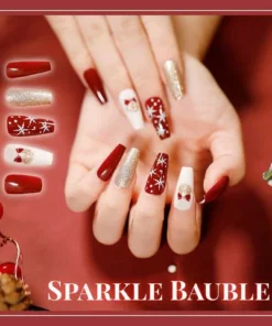 GlamGirl™ Press-On Christmas Nails