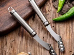 (Mother's Day Sale-50% OFF) Pepper Corer Serrated Seed Remover